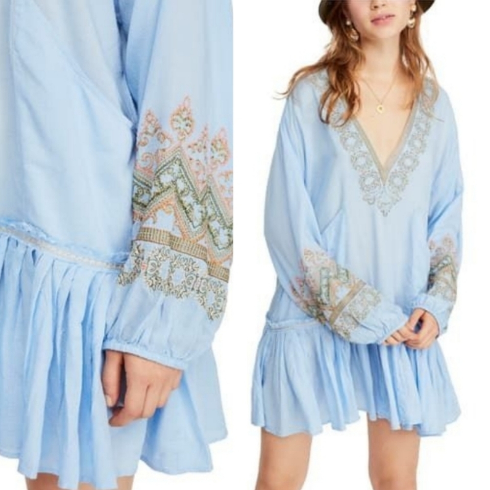 🆕️ Free People Wild One Embellished Dress - Picture 2 of 5